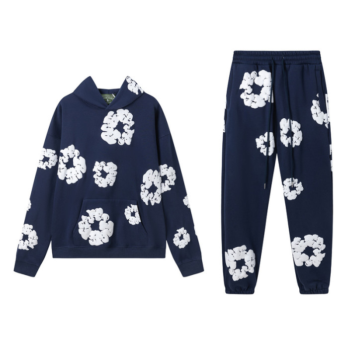 Denim Te*rs Hoodie&Pants