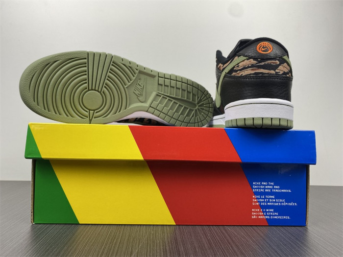 nike dunk low crazy camo shoes dh0957-001