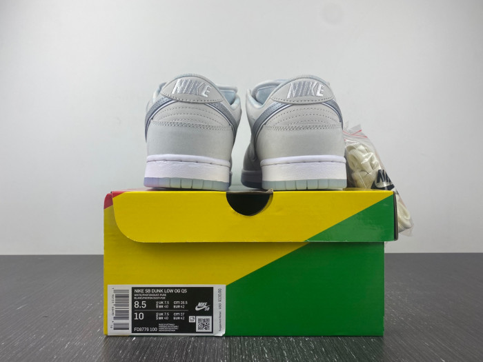 concepts x nike sb dunk low "white lobster" fd8776-100