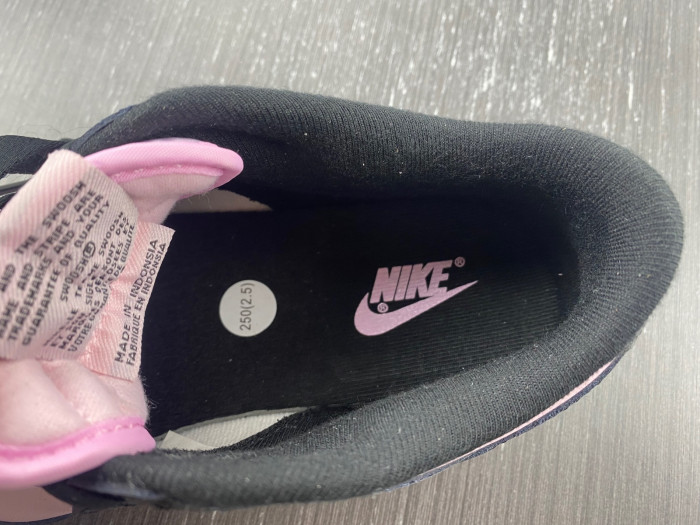 nike dunk low black patent pink dj9955-600