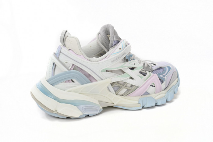 Ba*len*cia*ga track 2 sneaker military black pale white purple 568615 w2gn3 9045