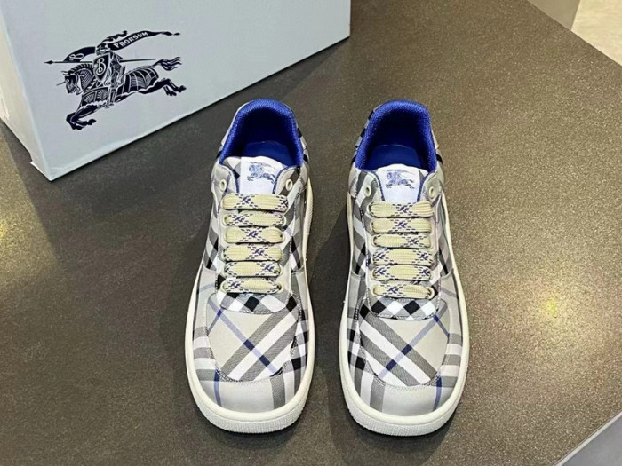 Bur*berry Check Terrace Sneakers BBR--3007