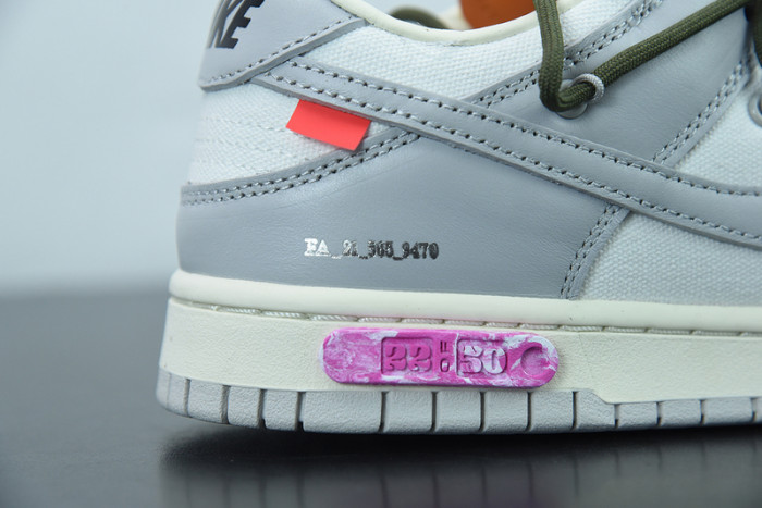 ow x dunk low 
