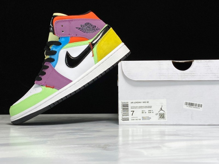 air jordan 1 mid se multi cw1140-100