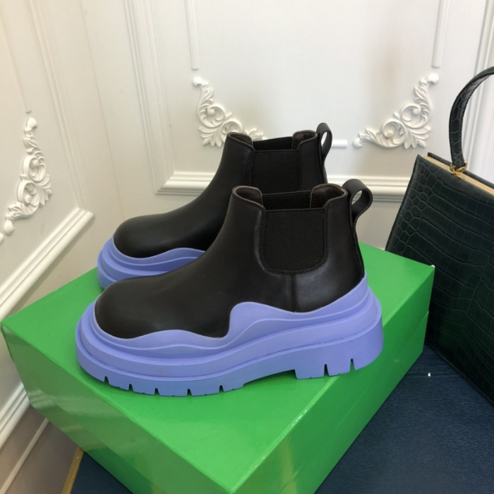 Botteg*Venta Tire Leather Ankle boots