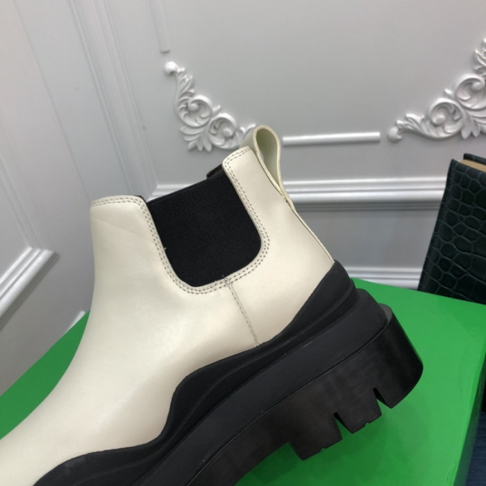 Botteg*Venta Tire Leather Ankle boots