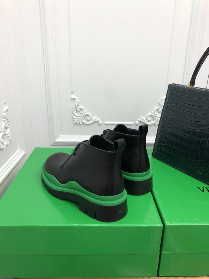 Botteg*Venta Tire Leather Ankle boots