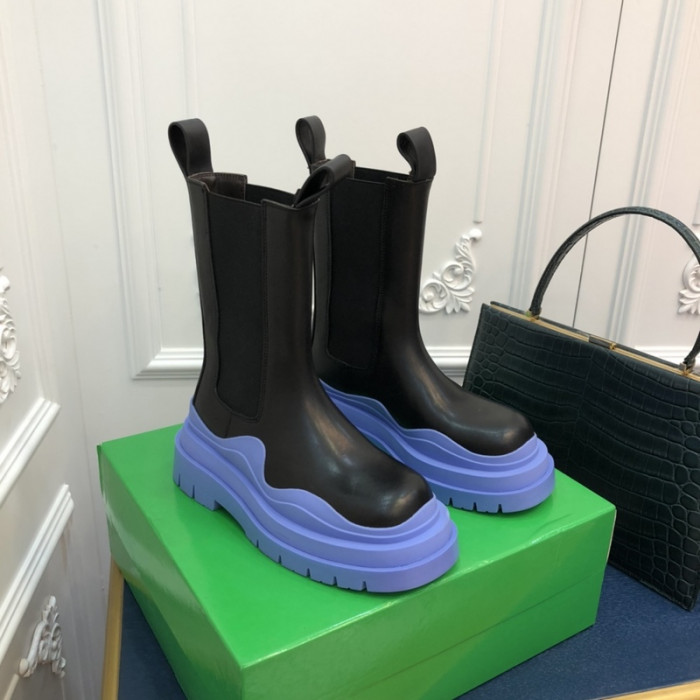 Botteg*Venta Tire Leather Ankle boots