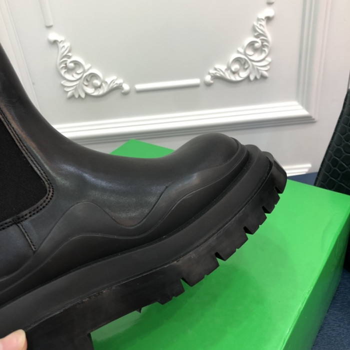 Botteg*Venta Tire Leather Ankle boots