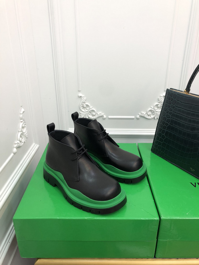 Botteg*Venta Tire Leather Ankle boots