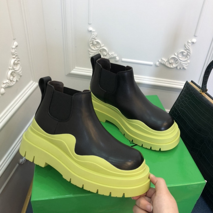 Botteg*Venta Tire Leather Ankle boots