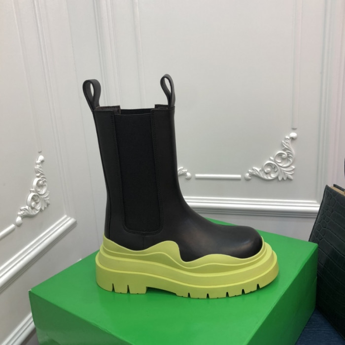 Botteg*Venta Tire Leather Ankle boots