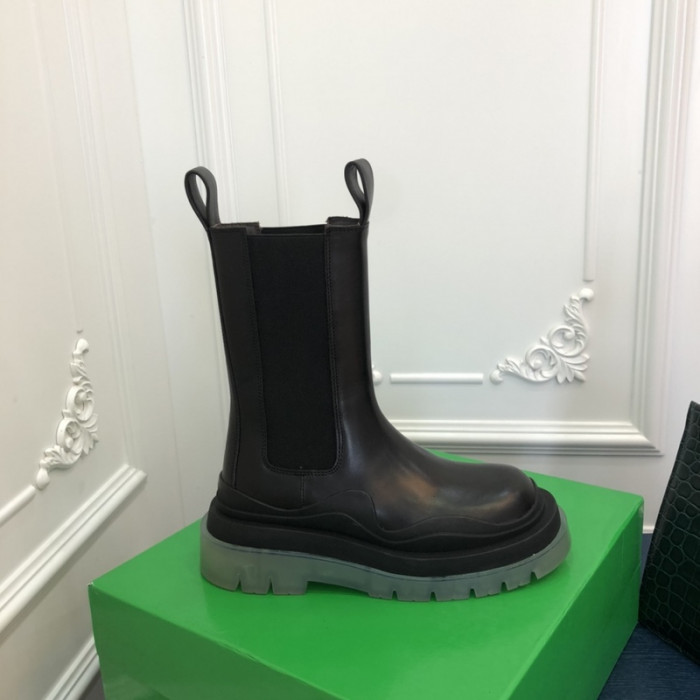 Botteg*Venta Tire Leather Ankle boots