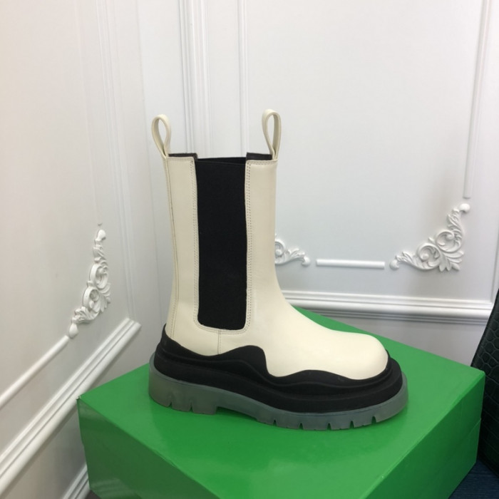 Botteg*Venta Tire Leather Ankle boots