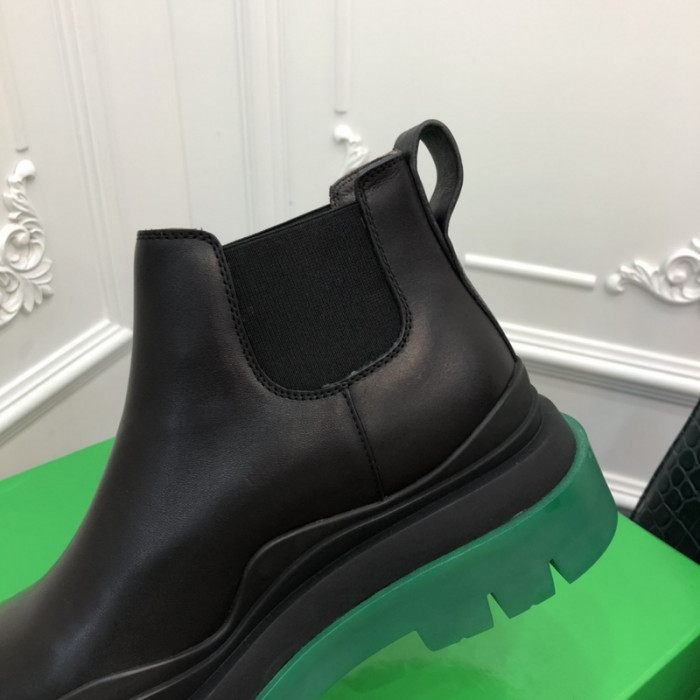 Botteg*Venta Tire Leather Ankle boots