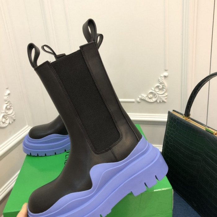 Botteg*Venta Tire Leather Ankle boots
