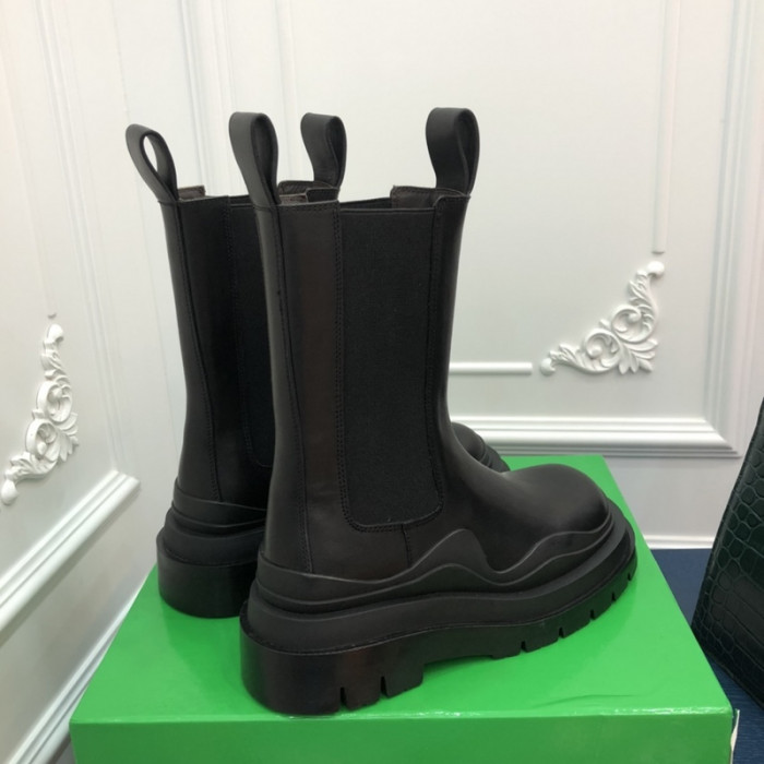 Botteg*Venta Tire Leather Ankle boots