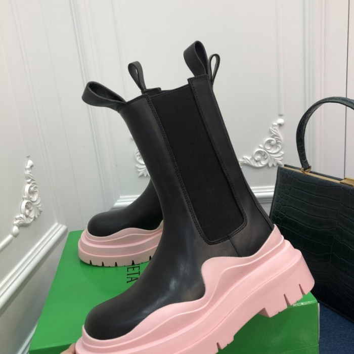 Botteg*Venta Tire Leather Ankle boots