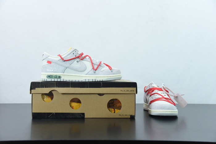 ow x dunk low 