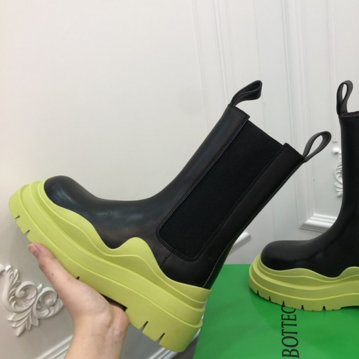 Botteg*Venta Tire Leather Ankle boots