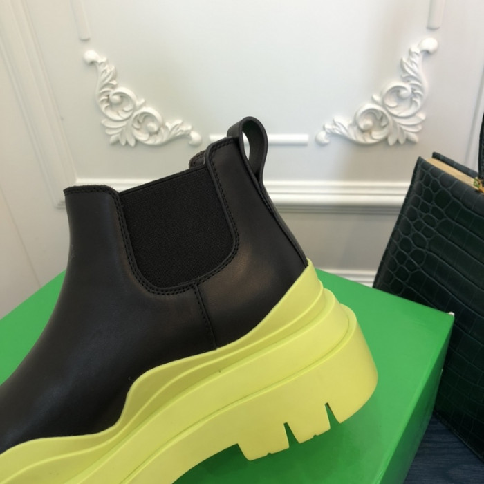 Botteg*Venta Tire Leather Ankle boots