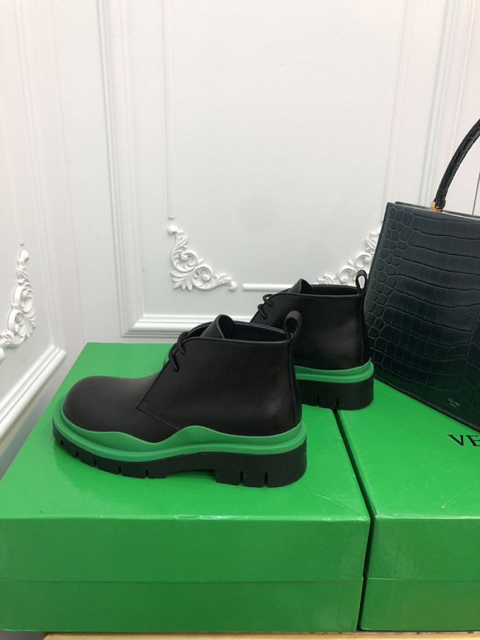 Botteg*Venta Tire Leather Ankle boots