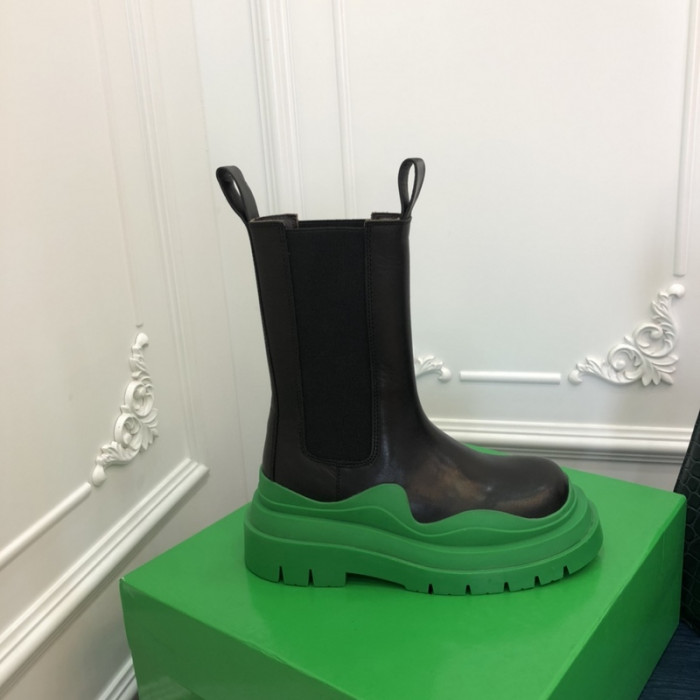 Botteg*Venta Tire Leather Ankle boots