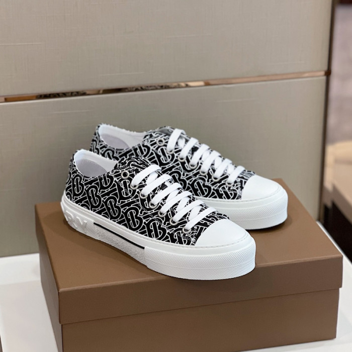 B**rry vintage check cotton sneakers