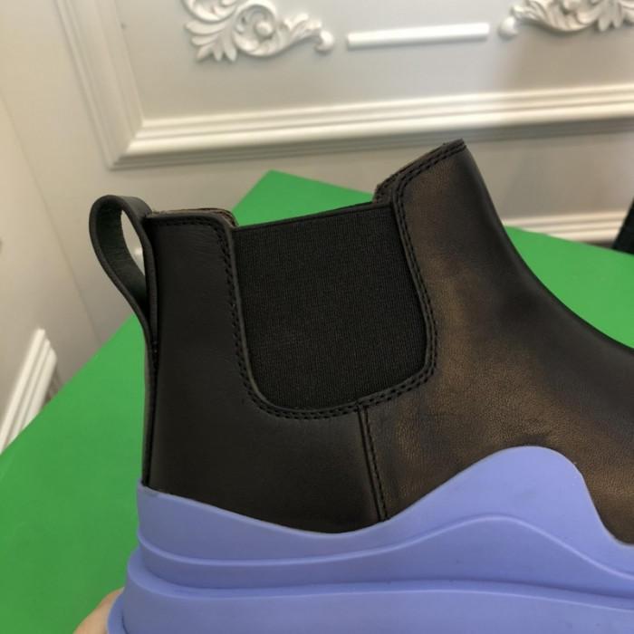 Botteg*Venta Tire Leather Ankle boots