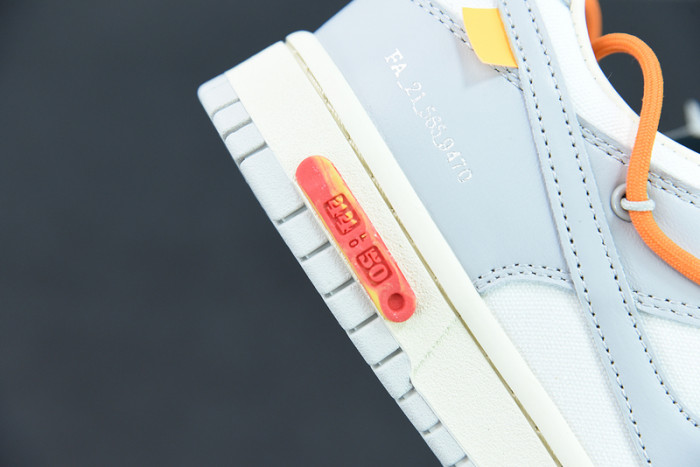 ow x dunk low 