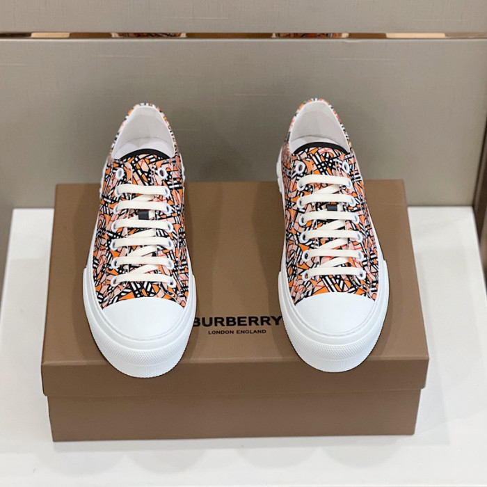 Bur*berry Vintage Check Cotton Sneakers