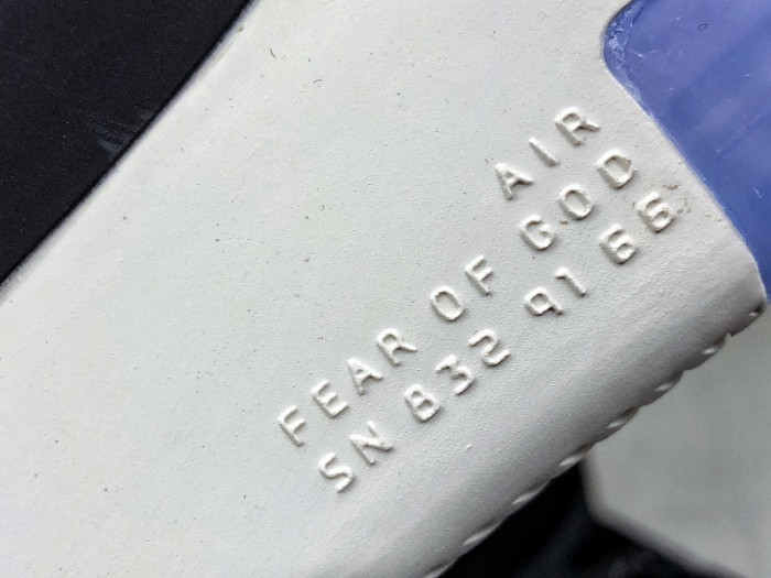 nike air fear of god 1 "black" - ar4237 001