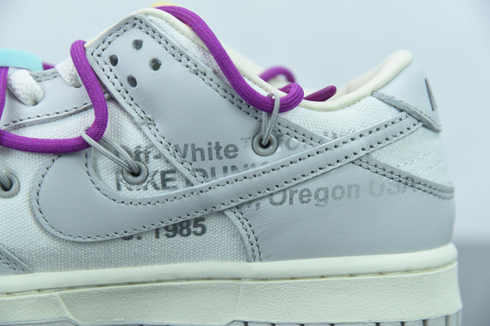 ow x dunk low 