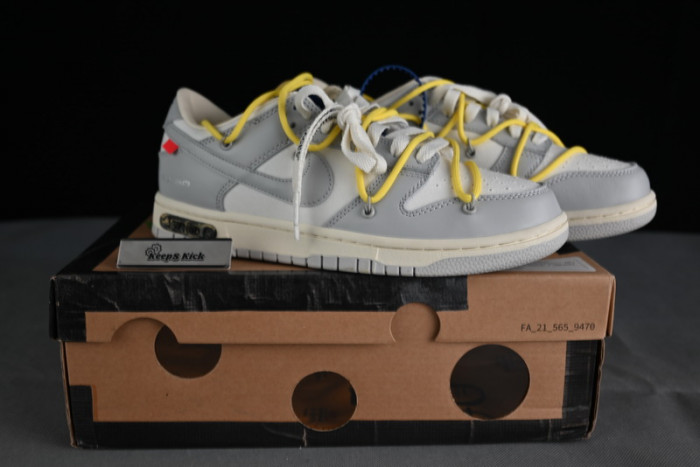 ow x dunk low 