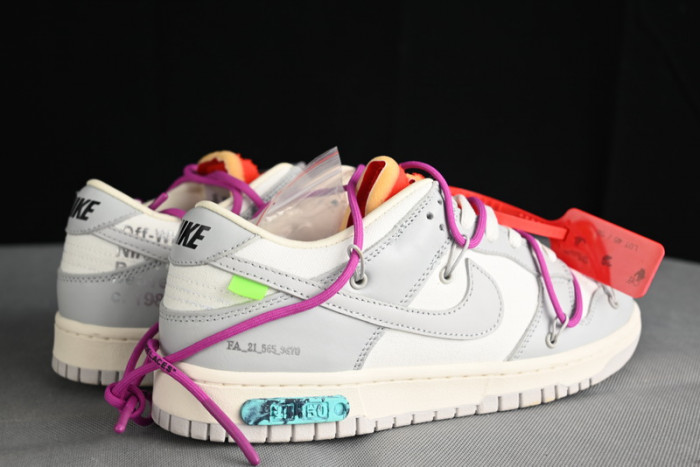 ow x dunk low 